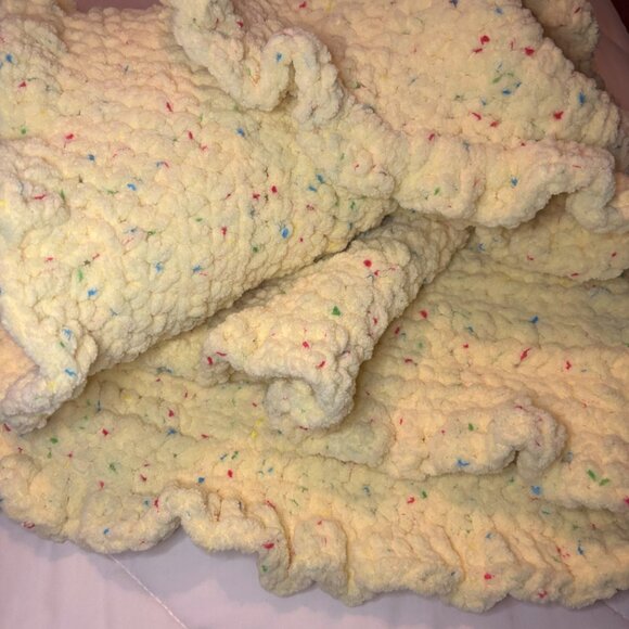 Handmade Crochet Baby Blanket - Picture 4 of 4